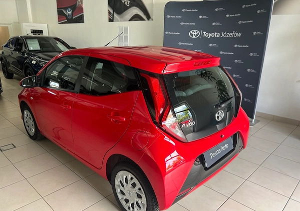 Toyota Aygo cena 48900 przebieg: 40200, rok produkcji 2021 z Nowe Miasto nad Pilicą małe 37